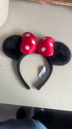 Disney Parks Minnie Mouse Ears Headband