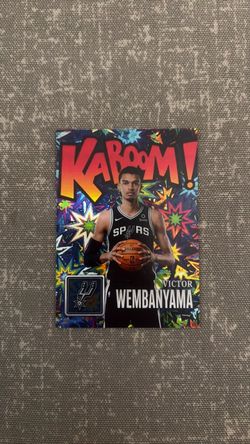Victor Wembanyama Kaboom! NBA Trading Card