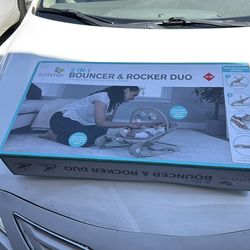 Baby Bouncer and Rocker Duo