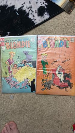 Chic Young's All New Blondie Comics Lot of 2
