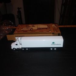 1996 Ertl White GMC Cab&Trailer