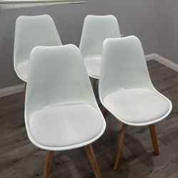 White chairs