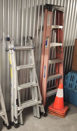 Werner Ladders 1 Extention & 1 Step (sold seperately or together)