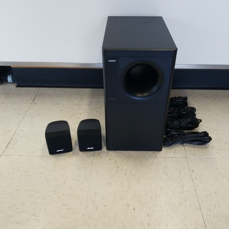 Hvor fint låne samtale Bose Acoustimass 3 Series IV Speaker System (788850-1) for Sale in Tacoma,  WA - OfferUp