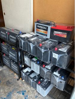 Car batteries