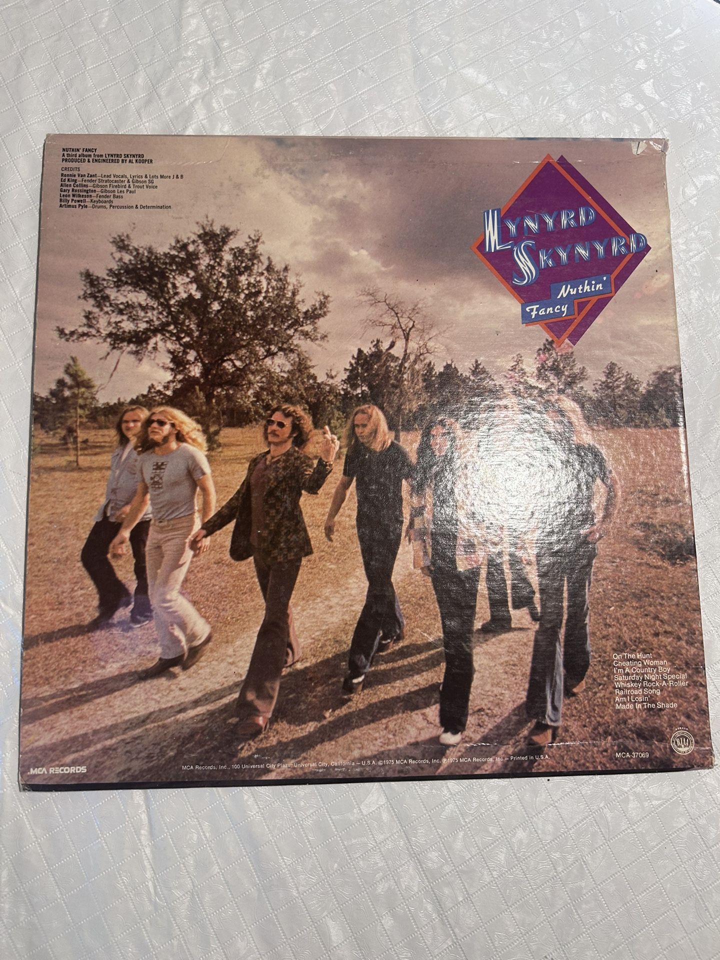 Lynyrd Skynyrd Nuthin’ Fancy Vinyl Record