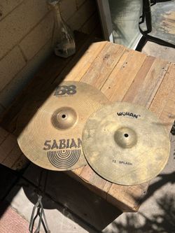 Pearl Heavy Duty Cymbal Stand / Boom  + Sabian- Wuhan Cymbals