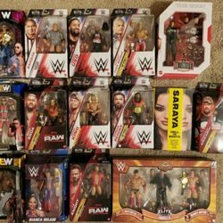 wwe figures assortment 