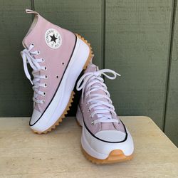 Women’s Size 8 - Converse Run Star Hike High Top Pink Himalayan Salt 171668C 