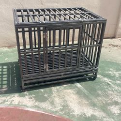 FREE Powder Coated Heavy Duty Dog Cage