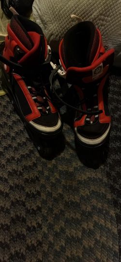 Rollerblade and ice skates