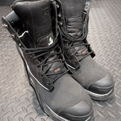 Men's Gravel Pit Met Guard Steel Toe Waterproof Work Boot