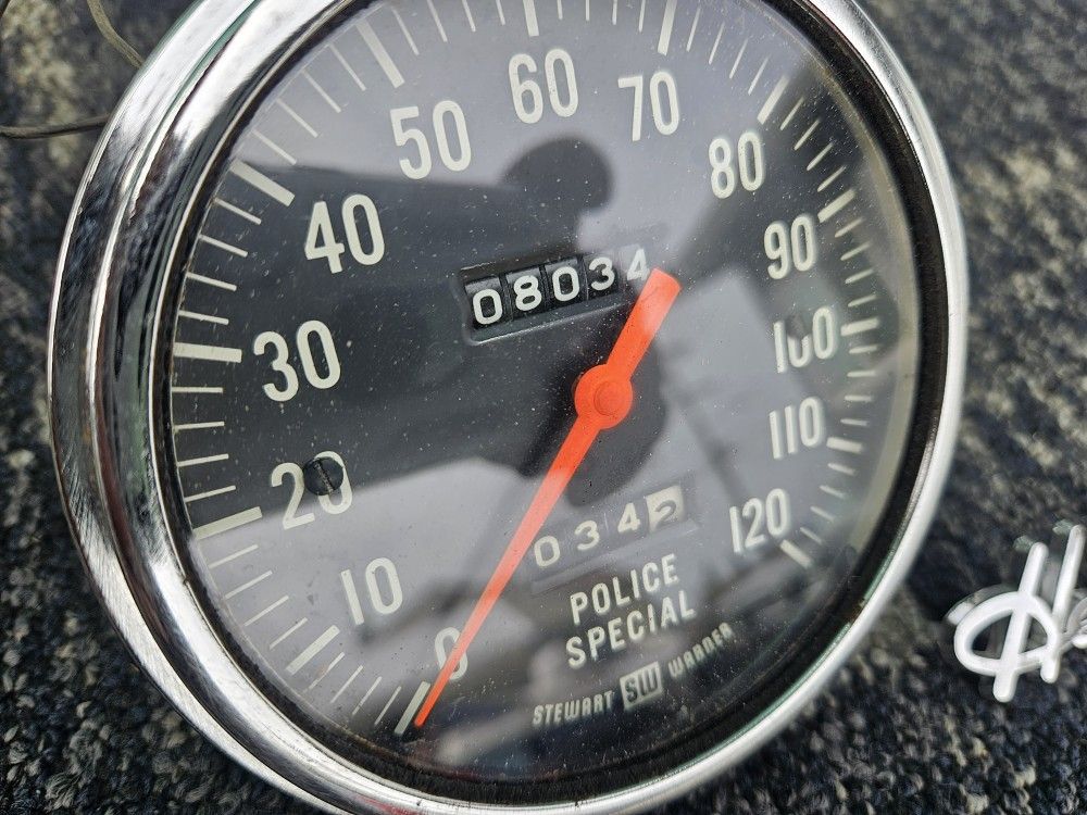 Harley-Davidson Police Special Speedometer Gauge for Sale in Pico