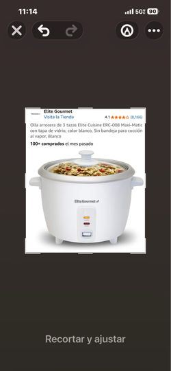 Rice cooker/ olla arrocera 3 cups