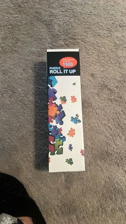Puzzle roll up mat