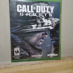XBOX ONE CALL OF DUTY GHOST 
