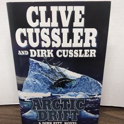 Clive Cussler hardcover book, the Arctic Drift 