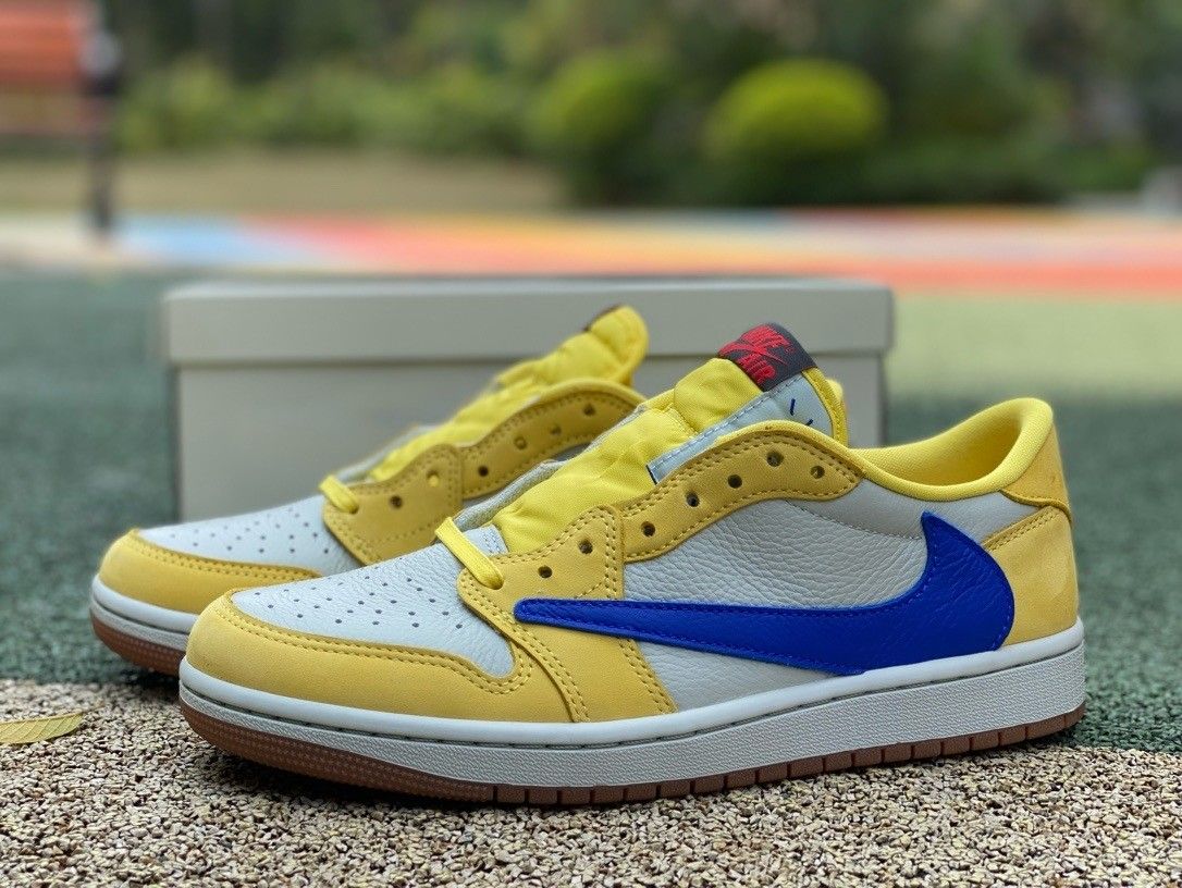 đđ§lđ˛ đĢđđŠlđ˛ đ¨đ§ đG : đđđđ¤đĸđđ¤đŦđđđ Jordan 1 travis scott Canary