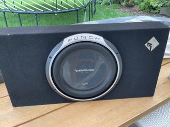 Rockford Fosgate P3L-S12, 12” Sub In Slim Enclosure