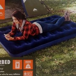Twin Air Mattress -blue Ozark