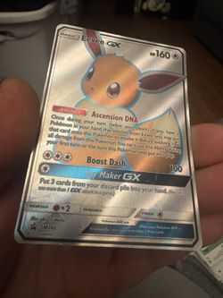 Pokémon TCG Eevee GX Sun & Moon SM242