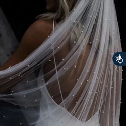 Long Pearl Veil