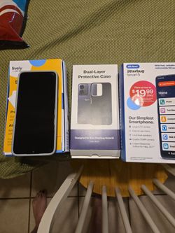 Lively Jitterbug Smart5 Smartphone with Case