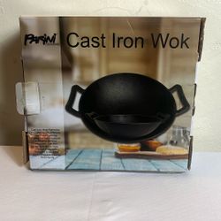 Cast Iron Wok