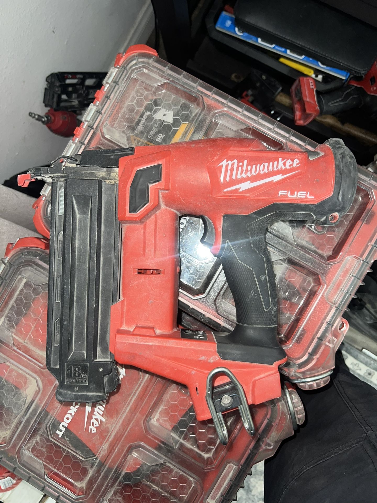 Milwaukee 18 Gauge Brad Nailer