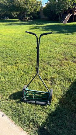 Scott’s hand push walk behind mower grass cutter