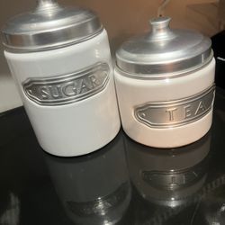 2 Pcs Canister Set