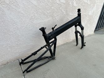 montague paratrooper folding bike with front disc brake fork