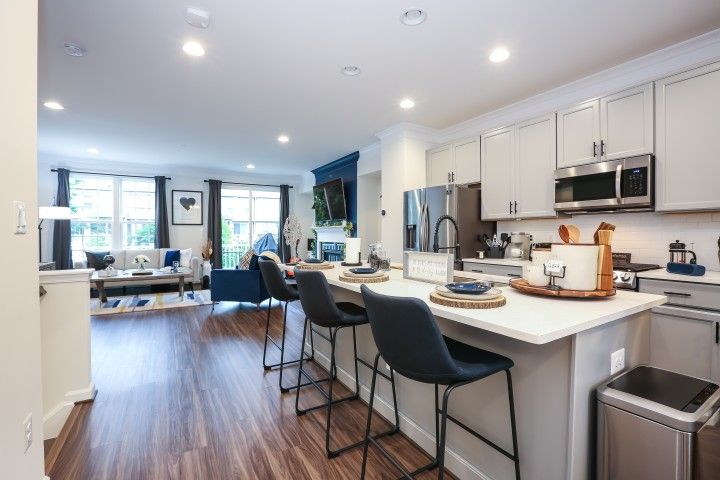 Blue Barstools