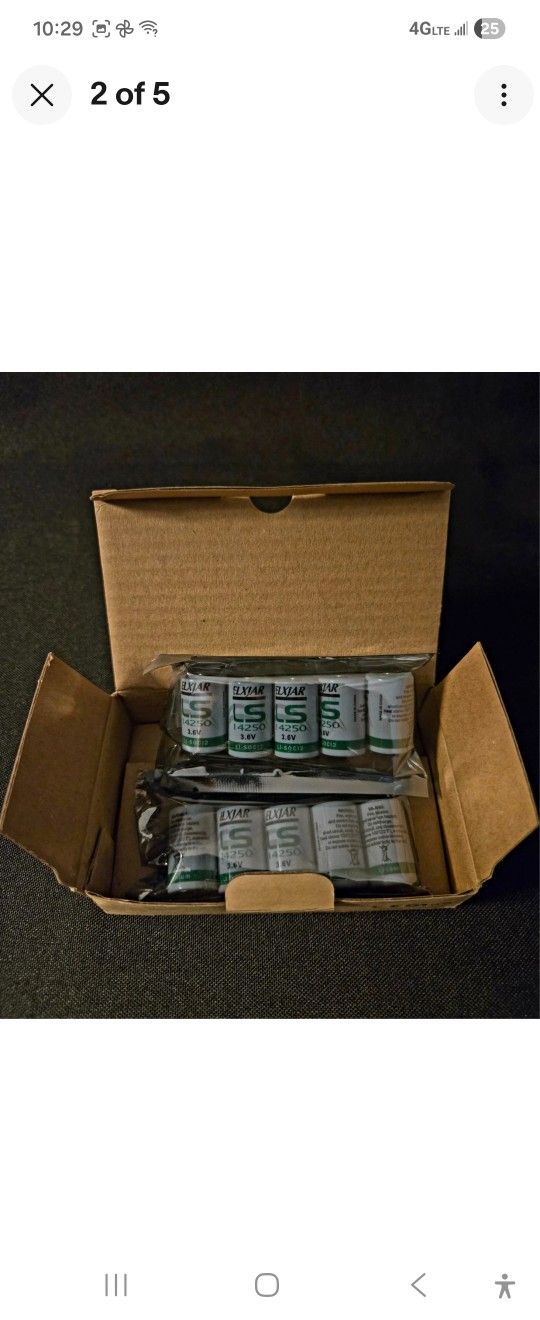 Elxjar Lithium Replacement Batteries (10)