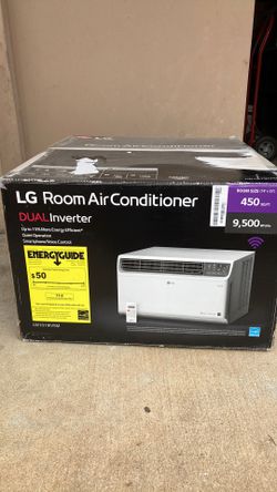 Lg. Room, air conditioner, window unit.