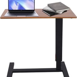 Computer Table for Couch, Adjustable Overbed Bedside Table