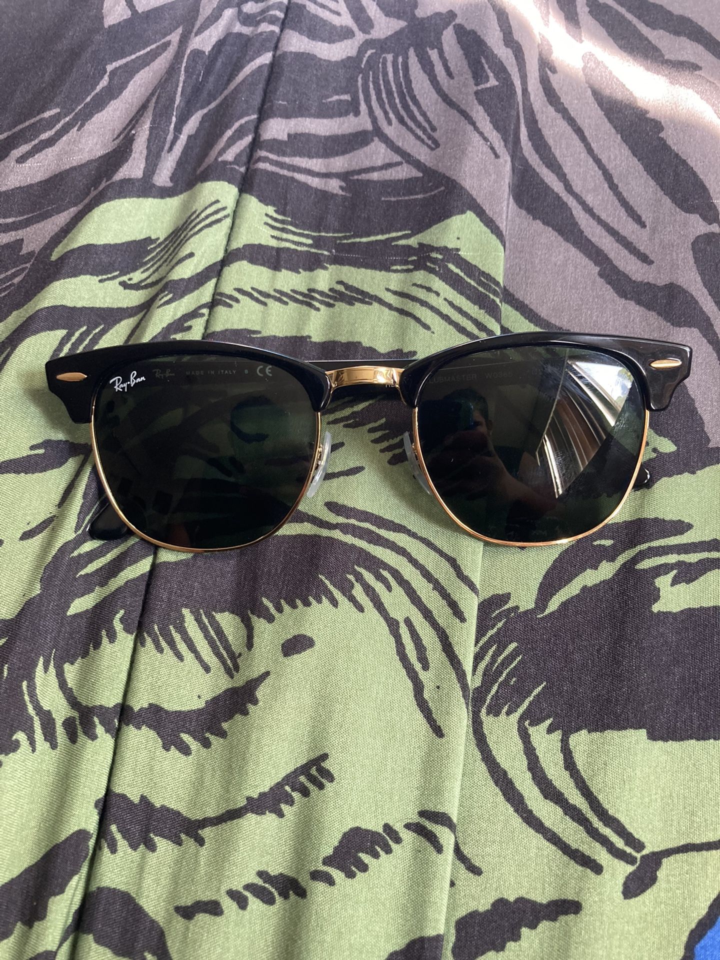 Black And Gold Ray-ban Clubmasters