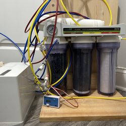 RO Water Filtration  And Pump 