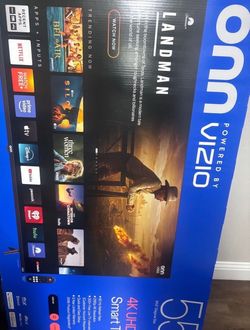 onn. 55" & 43" 4K UHD Smart TV Powered by VIZIO