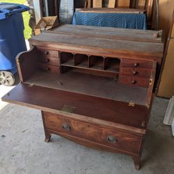 Free Antique Hutch - Needs To Be Restored
