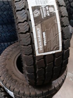 New set of tires 31 1050 15 lt