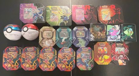 Pokemon Card Tins(Miscellaneous Packs)
