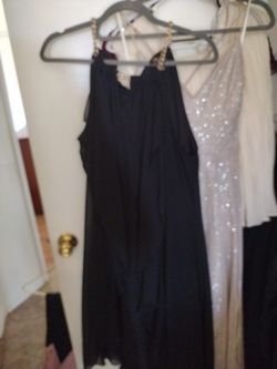 Comfortable Black Nice Dress