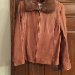 Size XL Leather Jacket - Marvin Richards