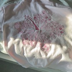Pink Palm Puff Hoodie Dupe Realistic And 40 Times Cheaper Then A Real One 