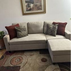 Sectional Reversible Sofa Couch
