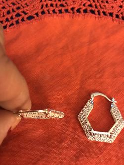 Sterling silver earrings