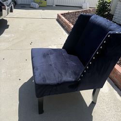 Navy blue chair $60