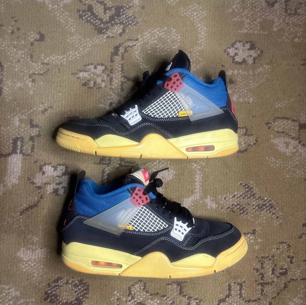 Union LA x Air Jordan 4 Off Noir