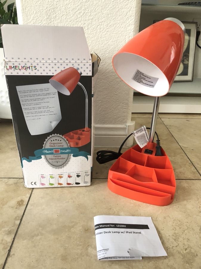 Brand new organizer desk lamp